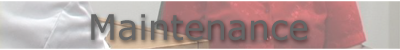 maintenance